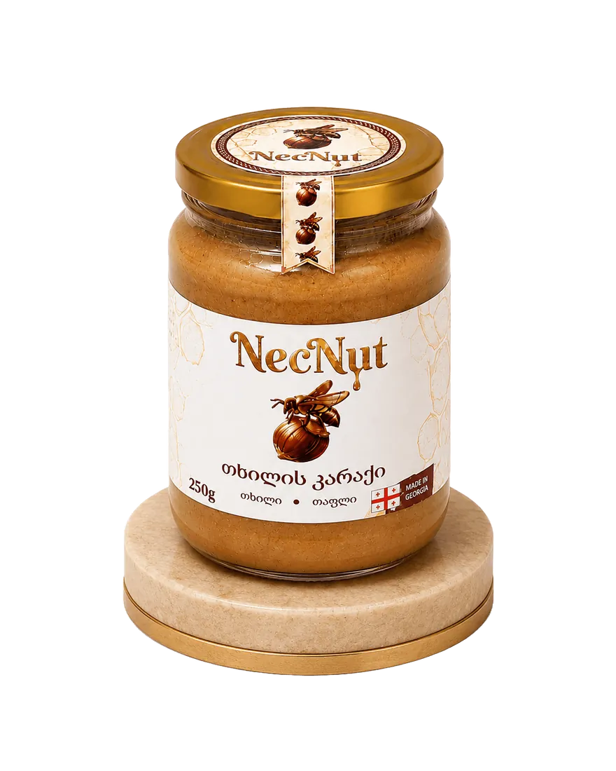 NecNut hazelnut butter jar 250g